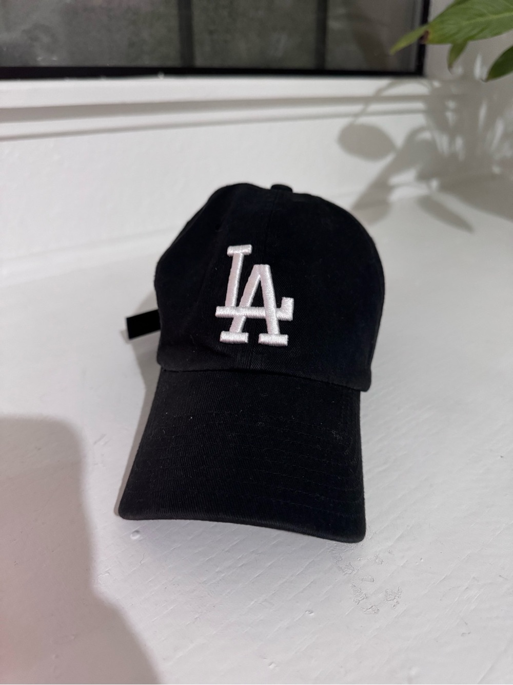 LA DODGERS Embroidered Black Baseball Cap